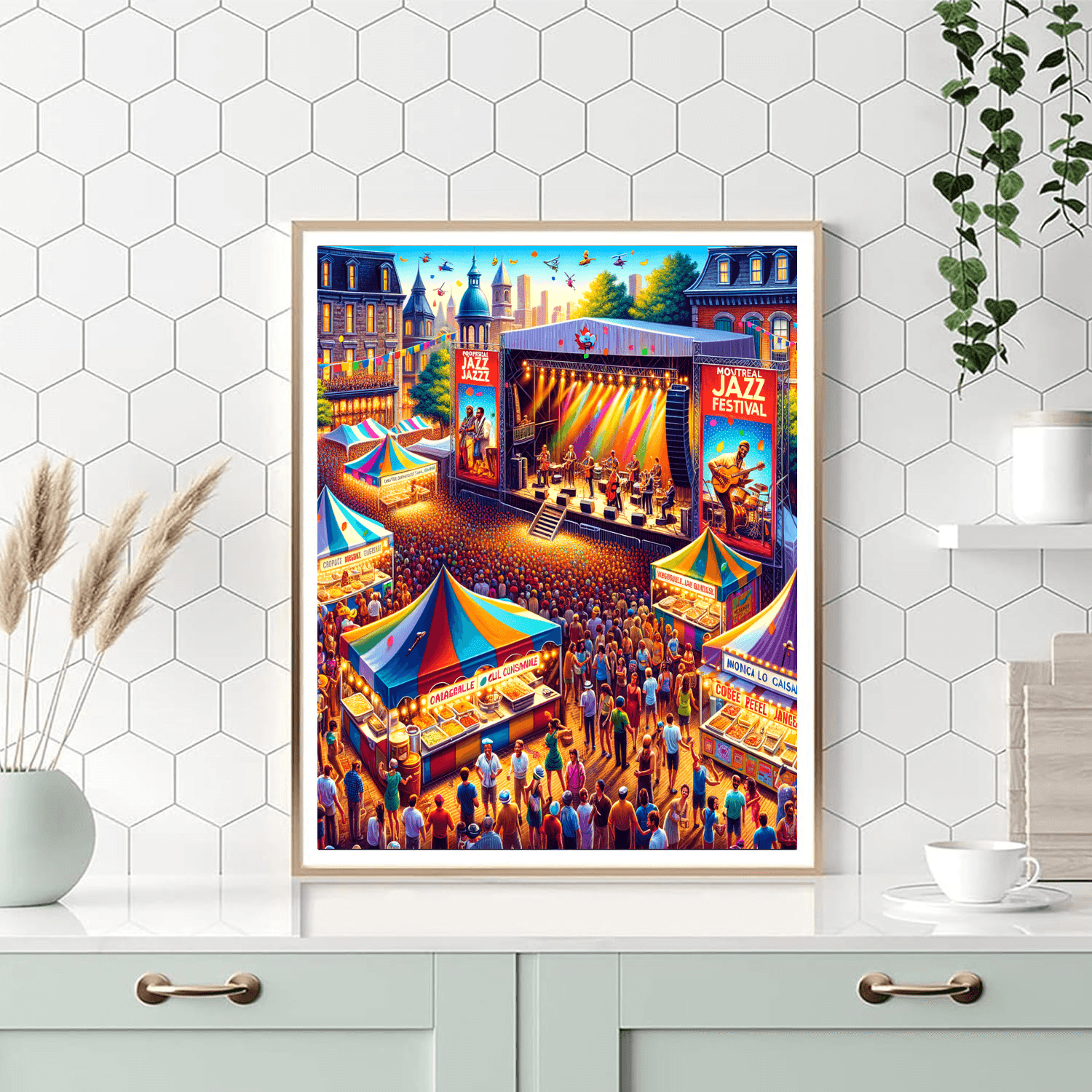 The Montreal Jazz Festival Paint By Numbers