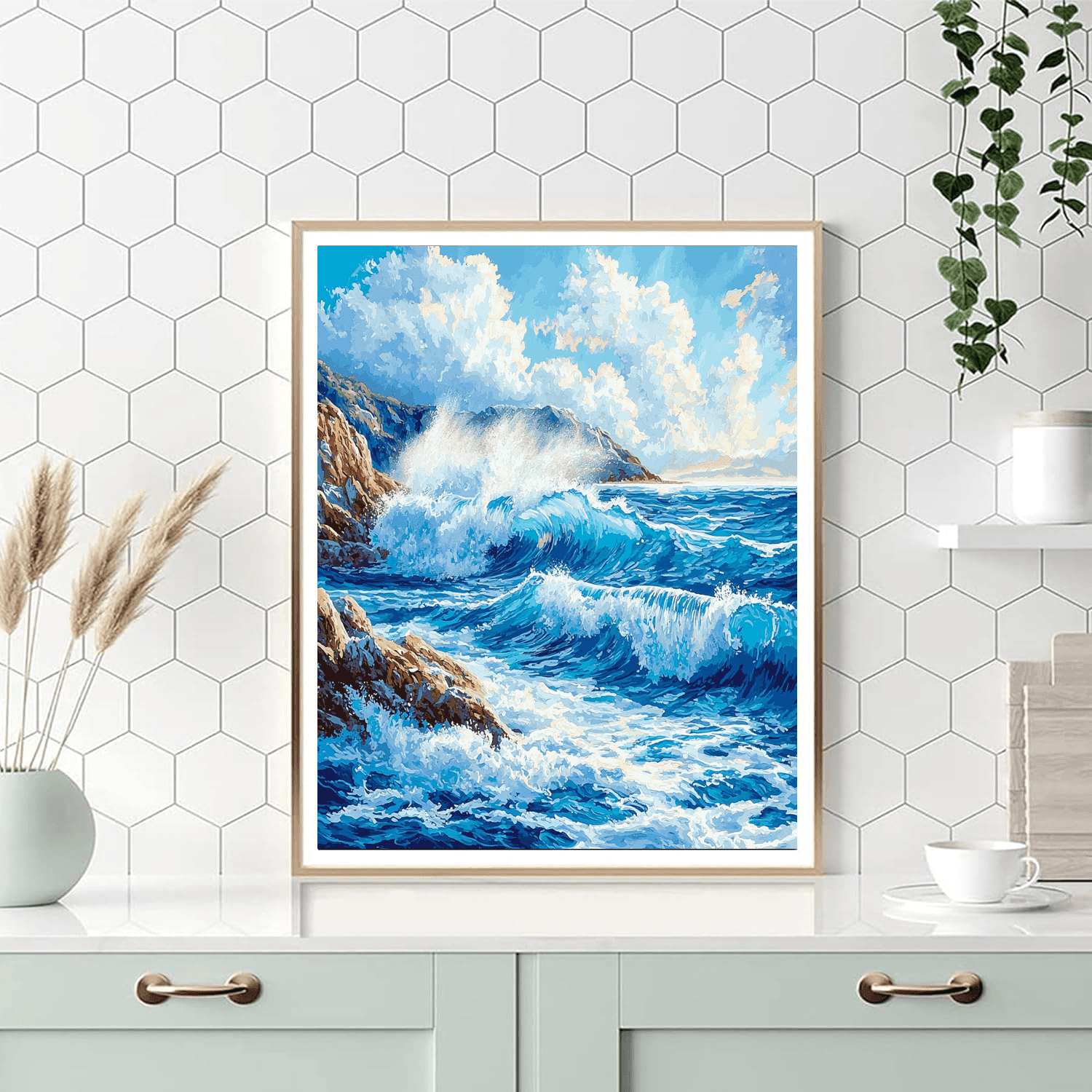 Winslow Homer Inspired Rhythms Of The Sea  Paint By Numbers Kits