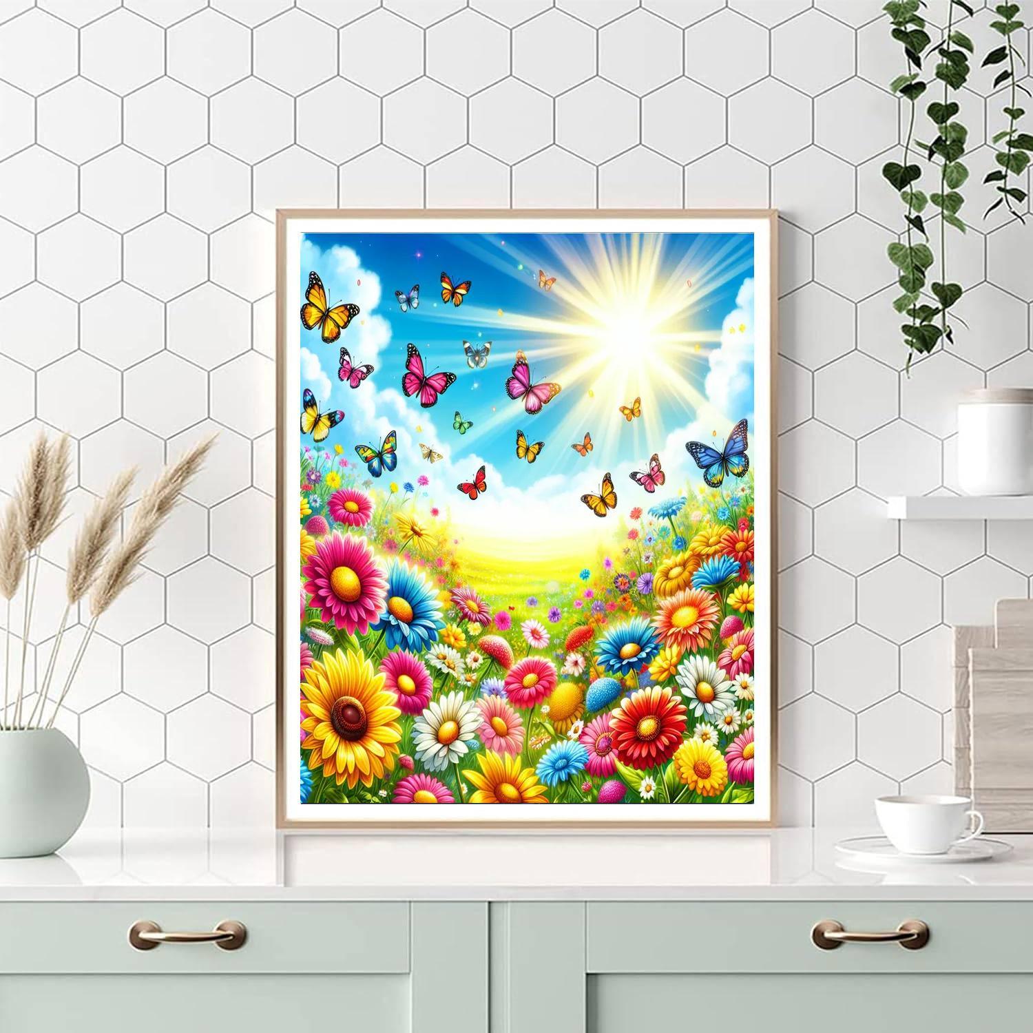 Breezy Summer Meadows Paint By Numbers Kits