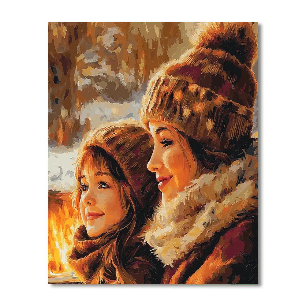 Timeless Moments Number Painting