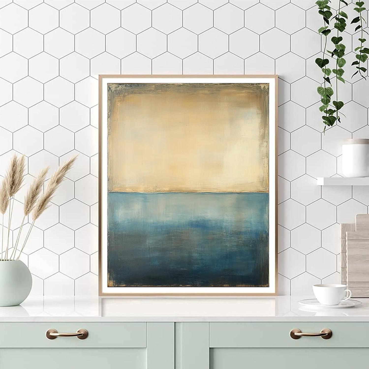 Mark Rothko Inspired Distant Echoes  Numbered Painting Kits