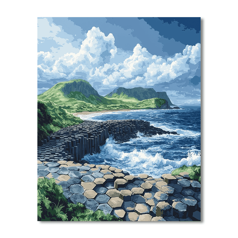 Giant's Causeway Paint By Color