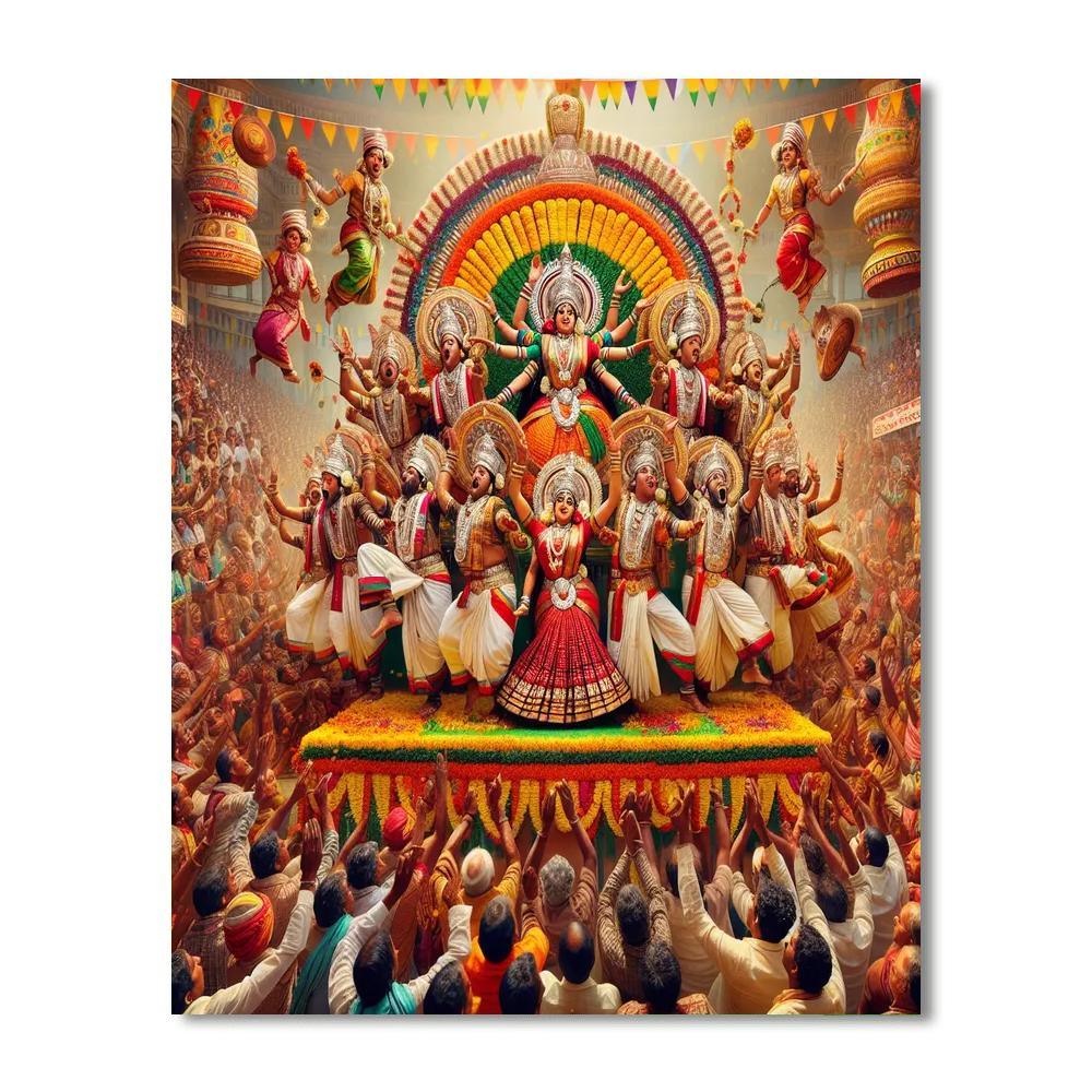 Karnataka Rajyotsava Painting Number Kit