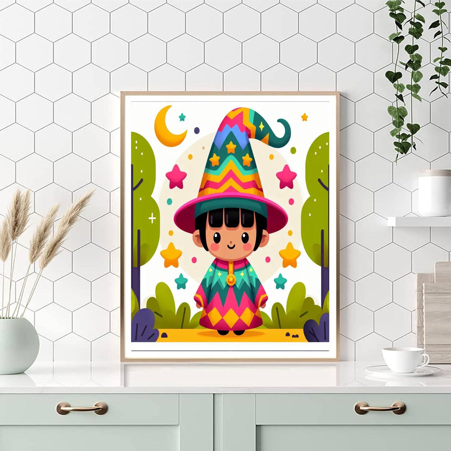 Whimsical Wizardry Adventure Painting By Numbers Kit