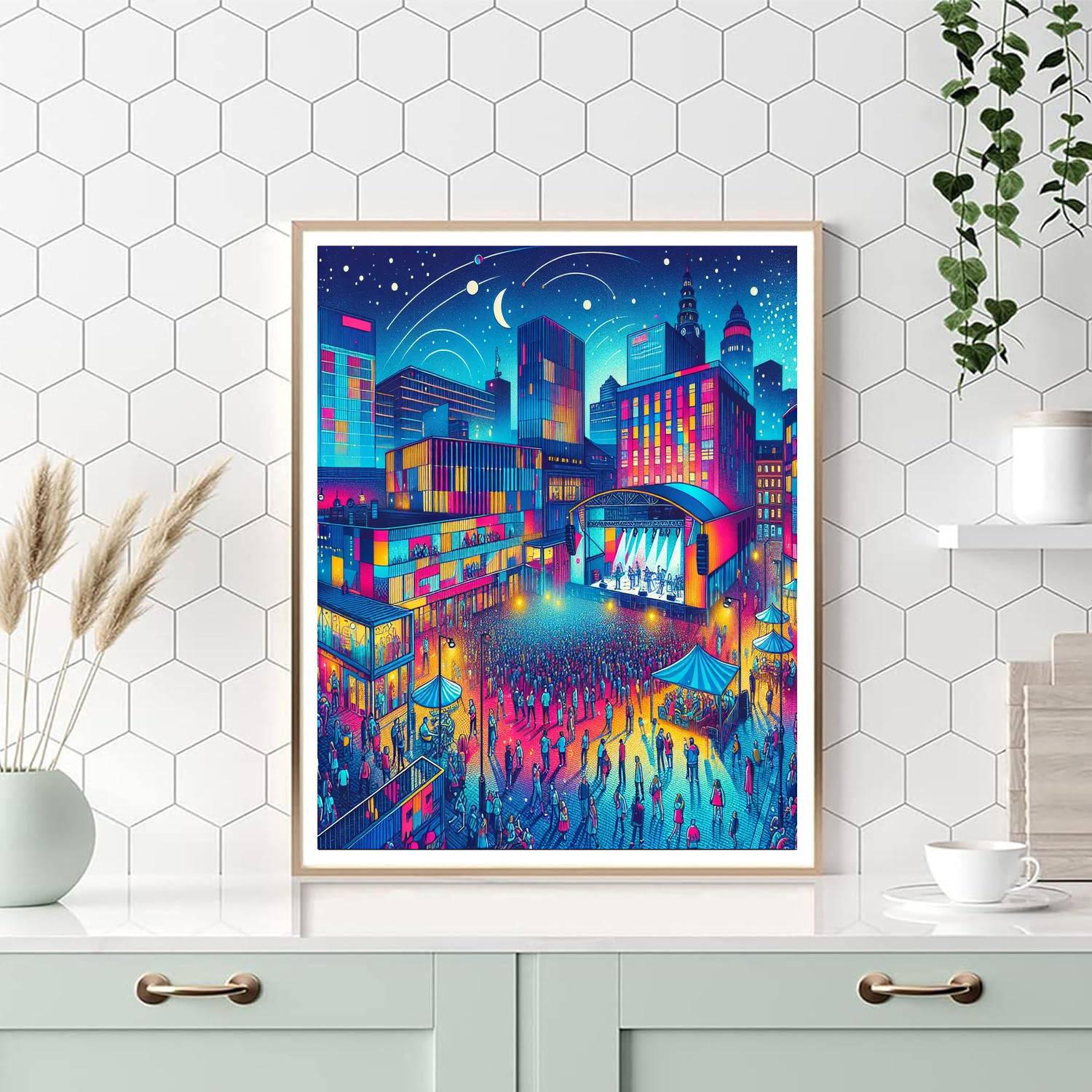 Berlin Music Week - Germany Painting Number Kit