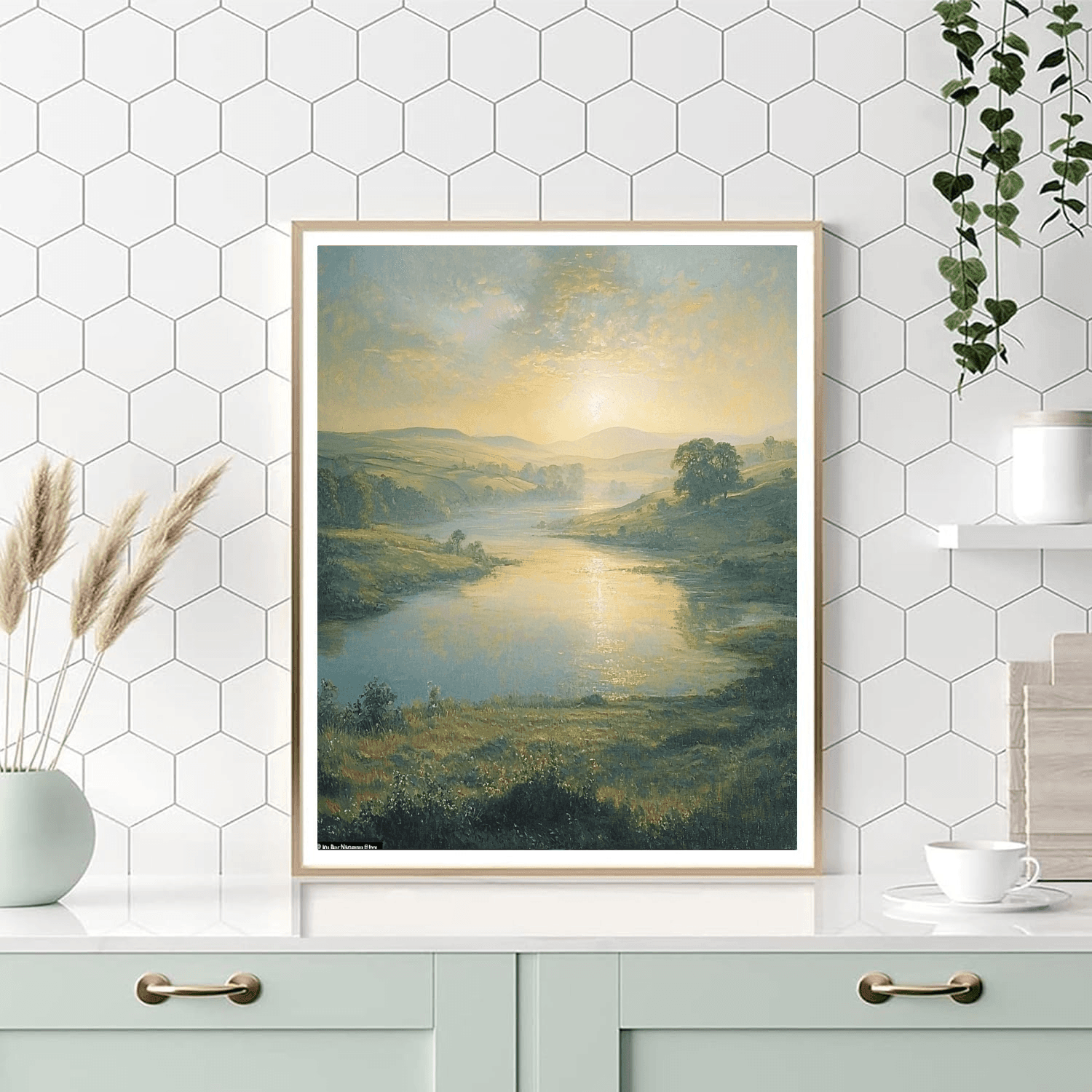 J.M.W. Turner Inspired Eternal Landscapes  Paint By Numbers Art