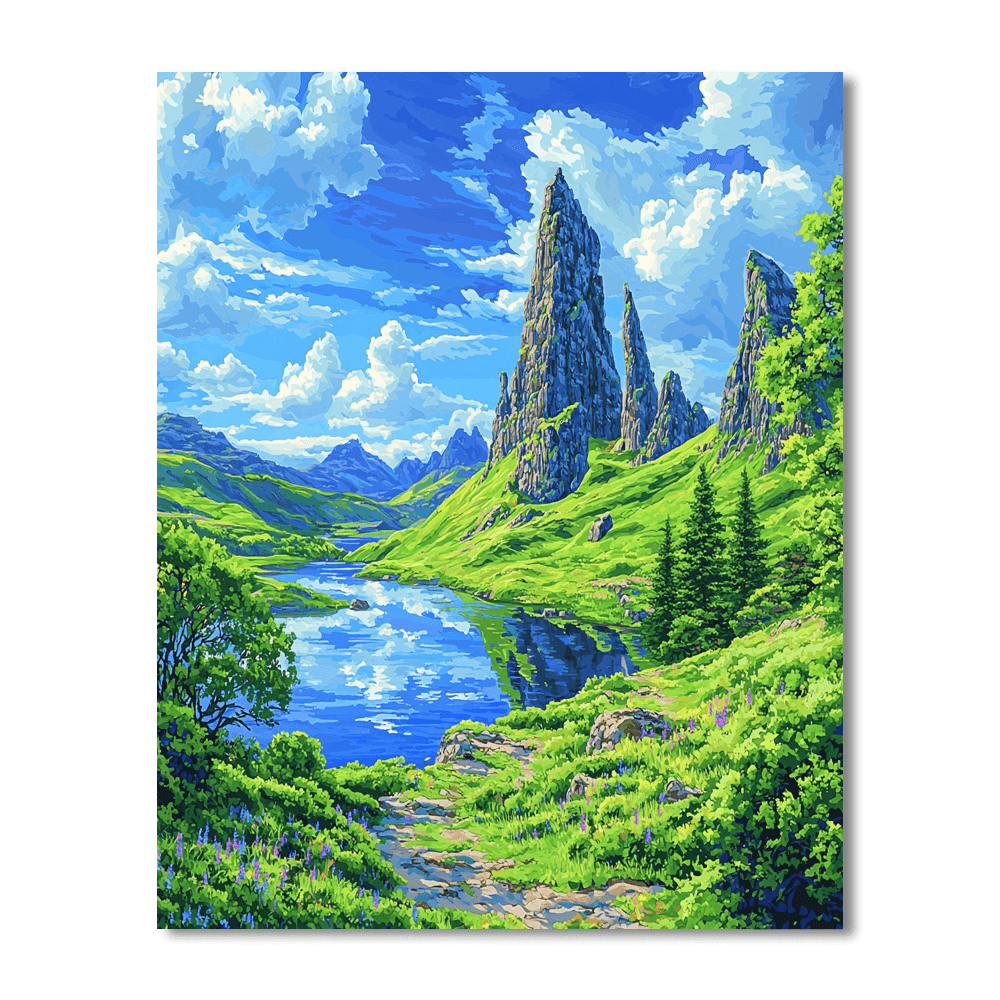 The Isle Of Skye Numbered Painting Kits