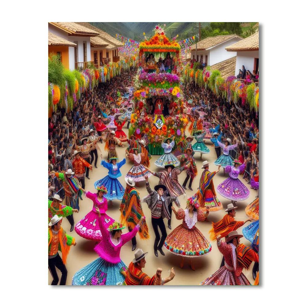 Festa De La Tirana Number Painting