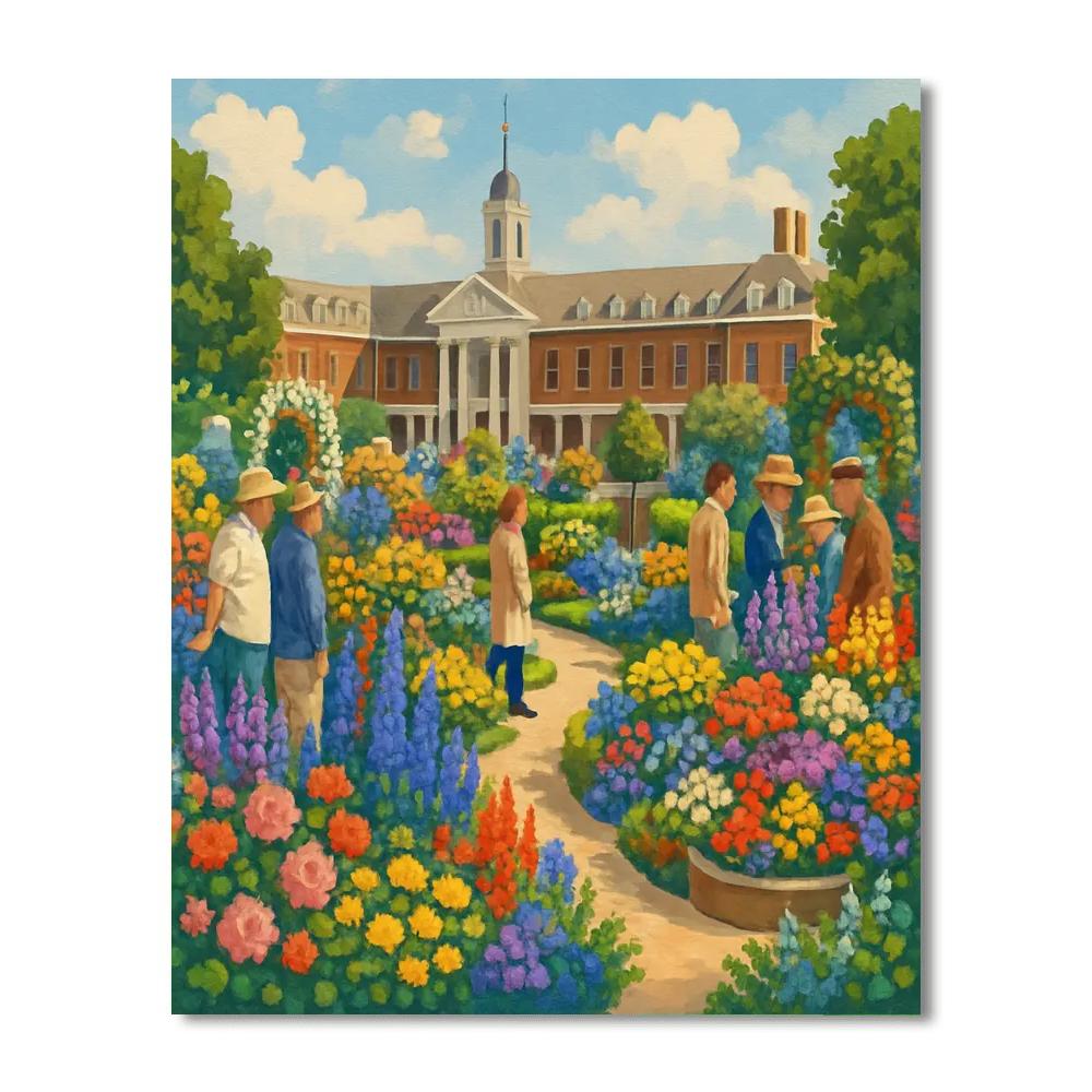 Chelsea Flower Show - London Painting By Numbers Kit