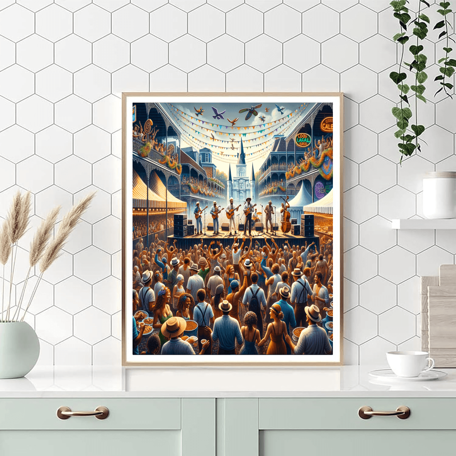 New Orleans Jazz & Heritage Festival Paint By Numbers Kits