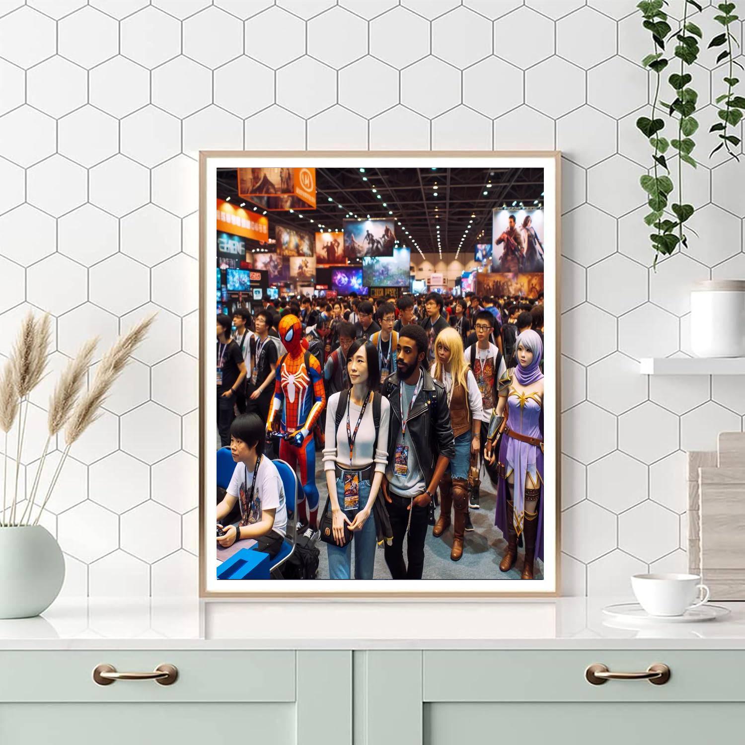 Tokyo Game Show Paint By Number