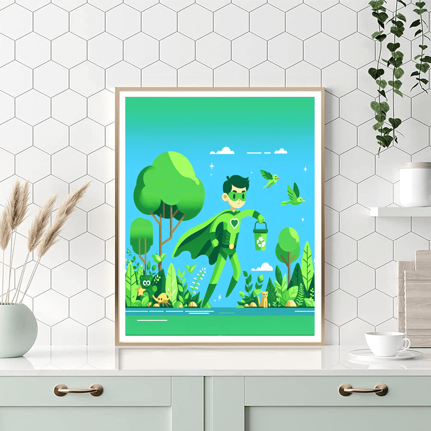 Eco-superhero Adventure Paint By Numbers Kits