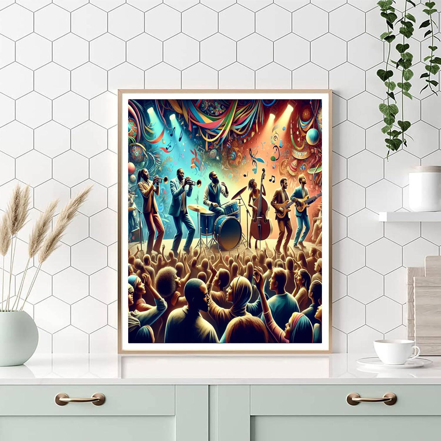 Tampere Jazz Happening - Tampere DIY Paint By Numbers