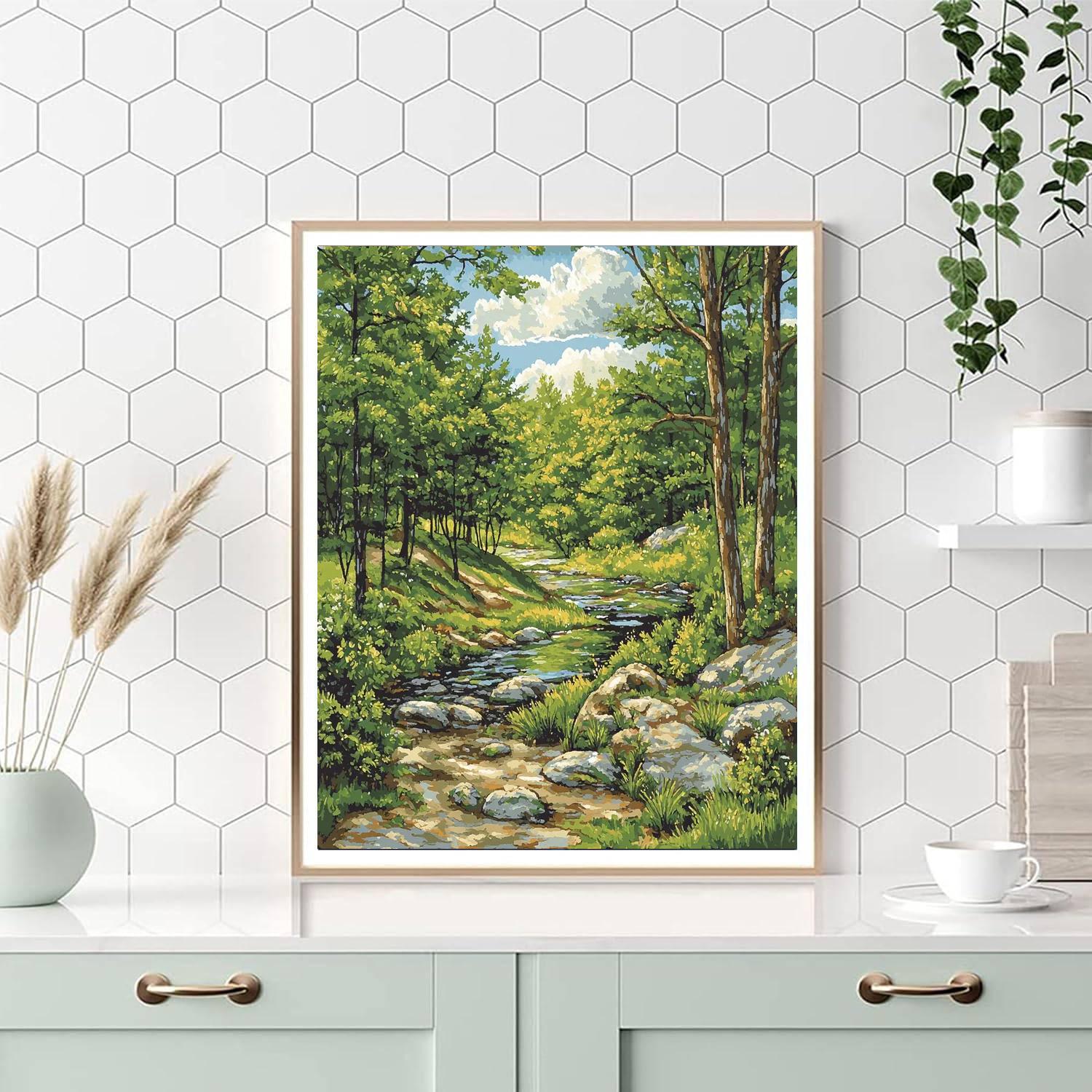 Embraced By Nature Painting Number Kit