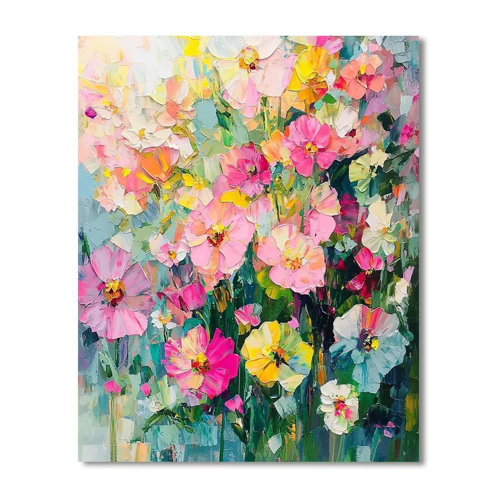 Paul Cézanne Inspired Whimsical Garden Abstractions  Paint By Numbers Kits