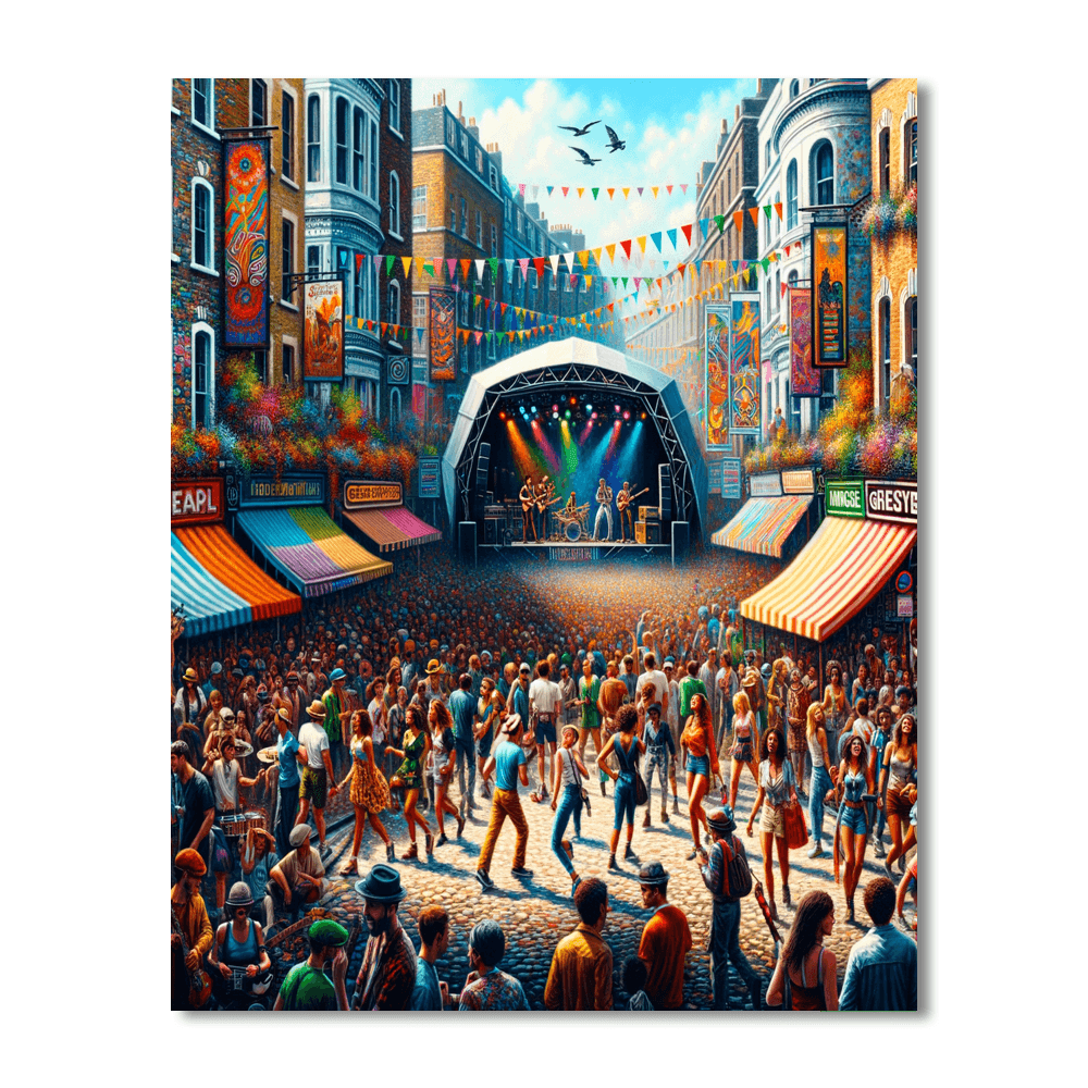 The Great Escape Festival - United Kingdom Paint By Color