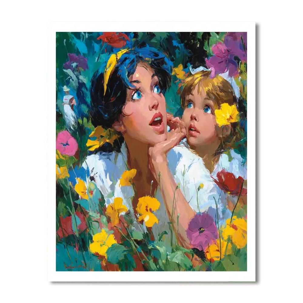 A Magical Garden Escape Numbered Painting Kits