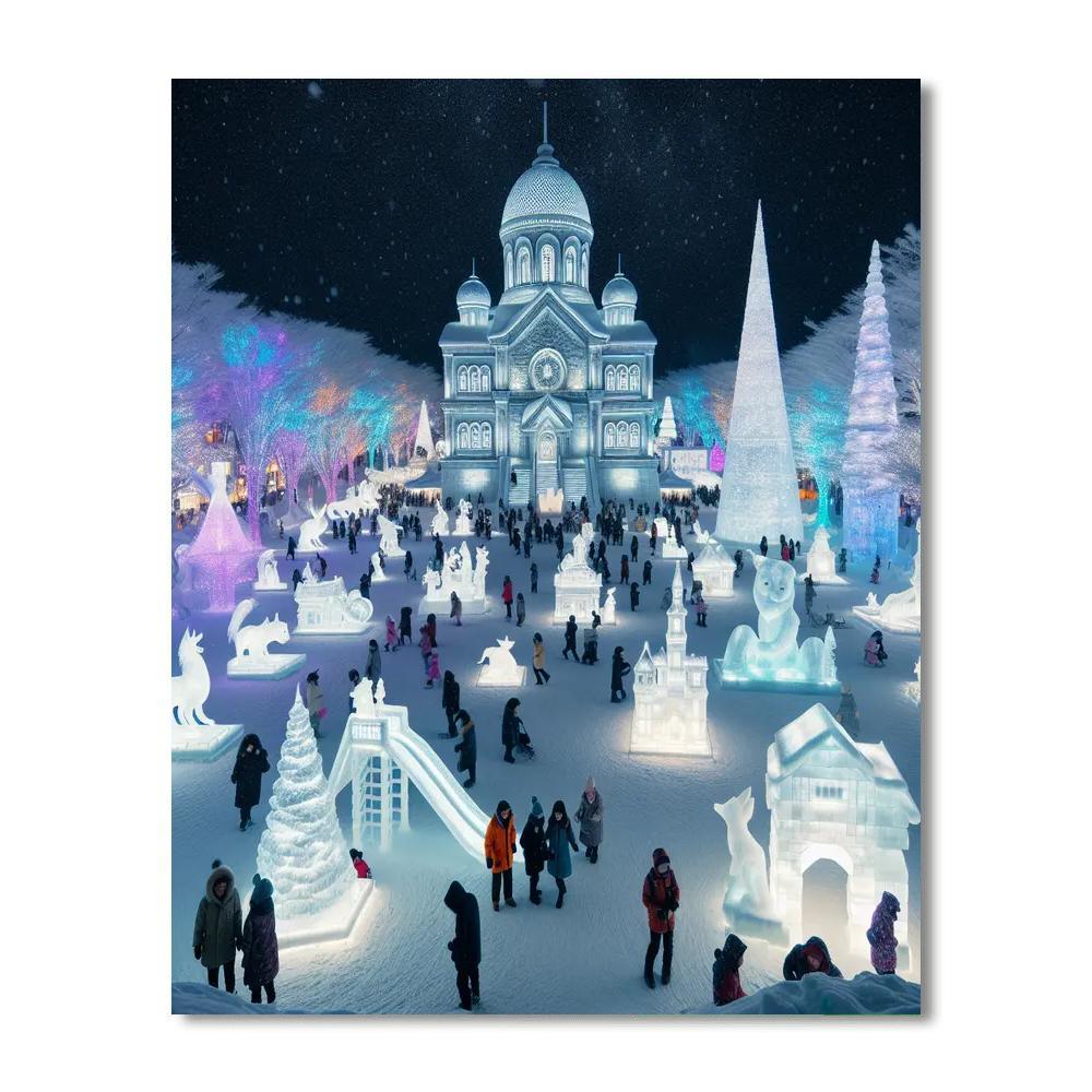 Yuki Matsuri - Sapporo, Japan DIY Paint By Numbers