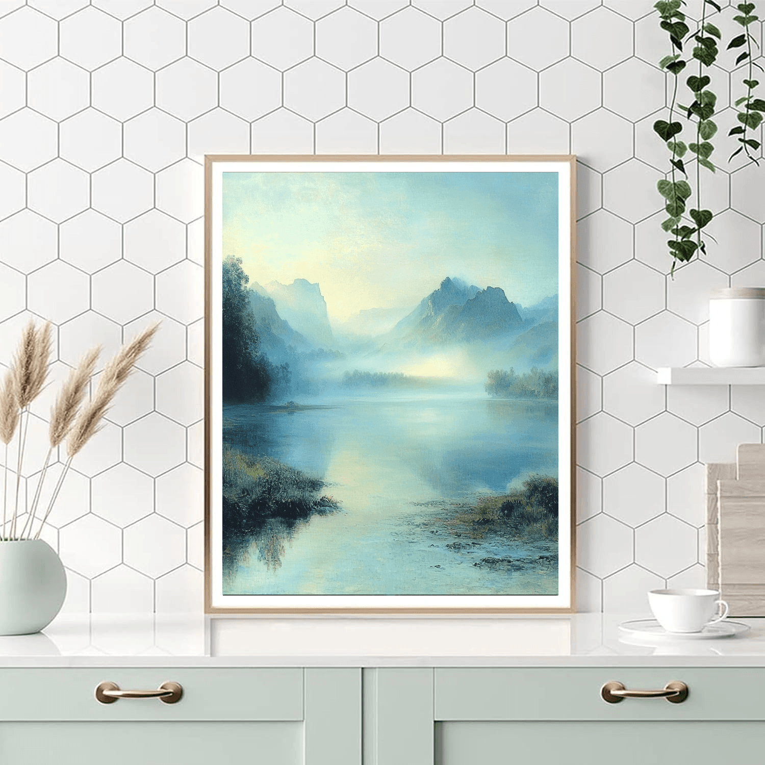 J.M.W. Turner Inspired Morning Mist  Painting By Numbers Kit