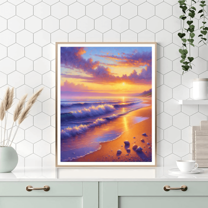 Seaside Symphony Numbered Painting Kits