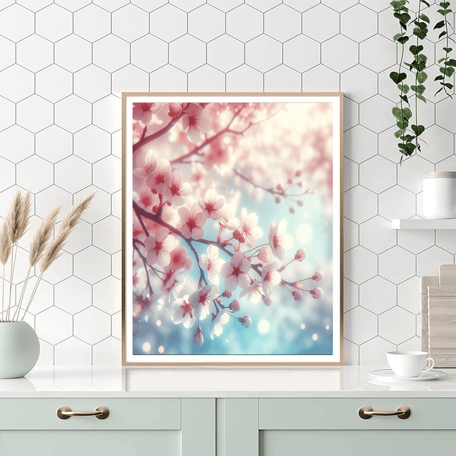 Blossoms In Spring DIY Paint By Numbers