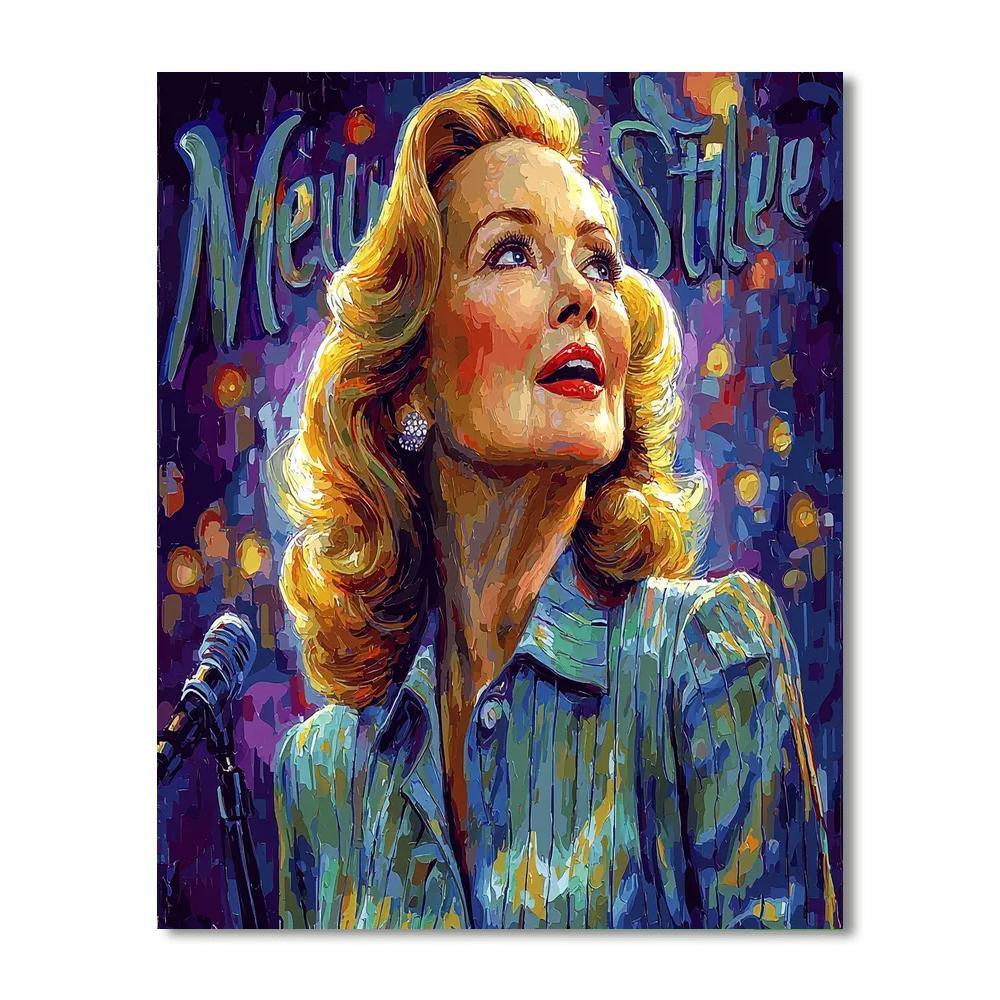 Meryl Streep: The Master Of Transformational Artistry Number Painting