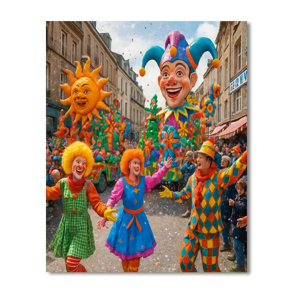 Carnaval De Granville - France Number Painting