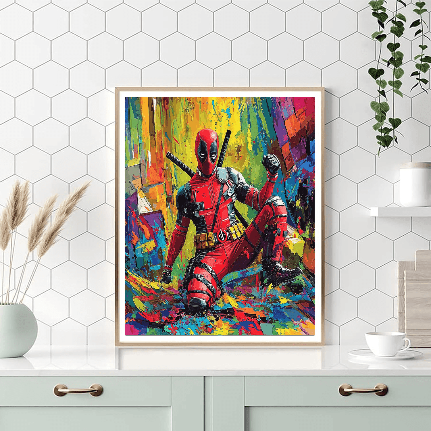 Ryan Reynolds: The Charming Anti-hero Paint By Number