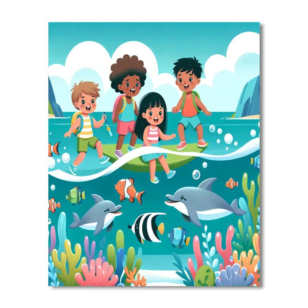 Ocean Odyssey Adventure Paint By Numbers