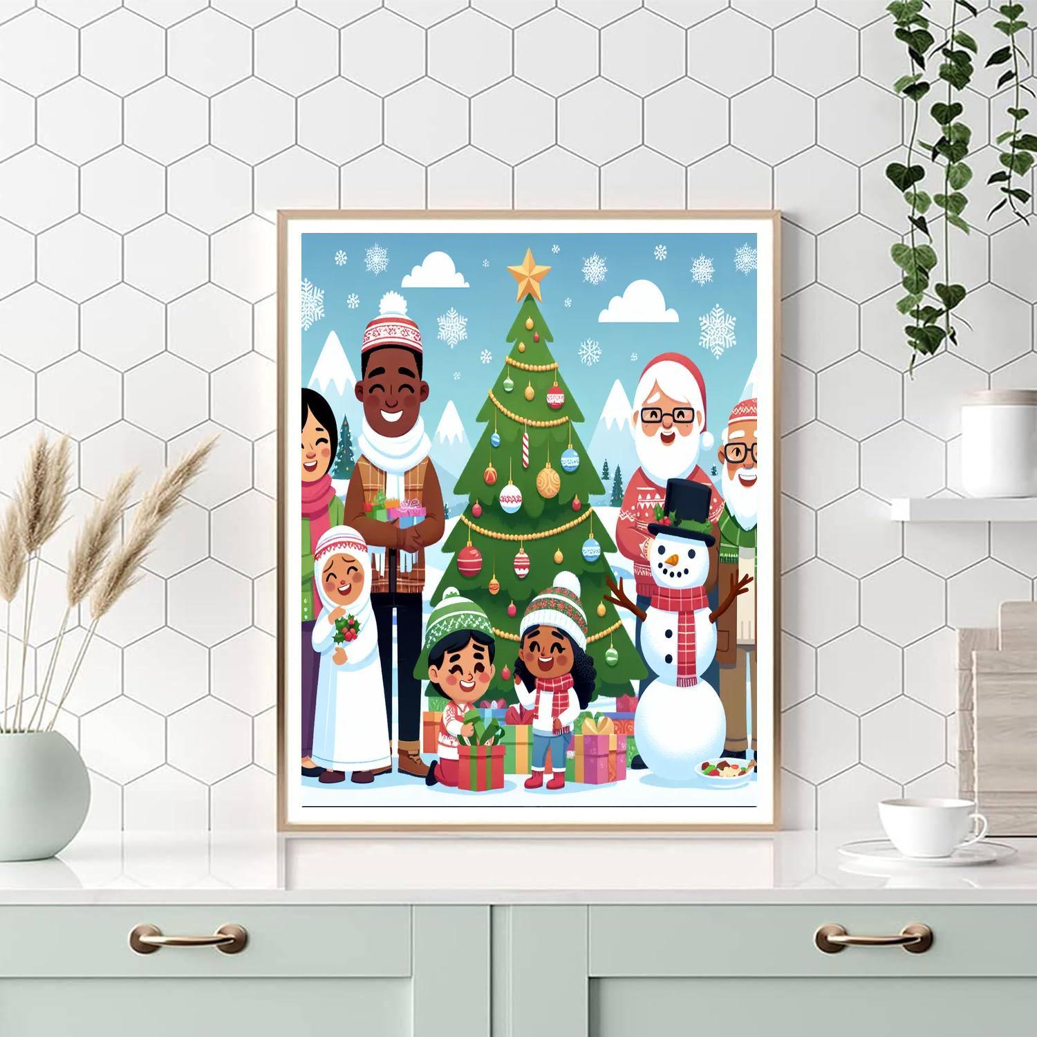 Charming Holiday Adventures Paint By Numbers Kits