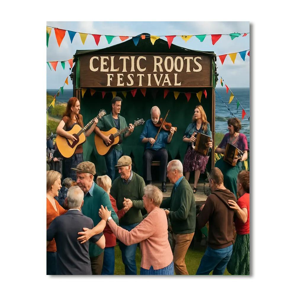 Celtic Roots Festival - Canada Numbered Painting Kits