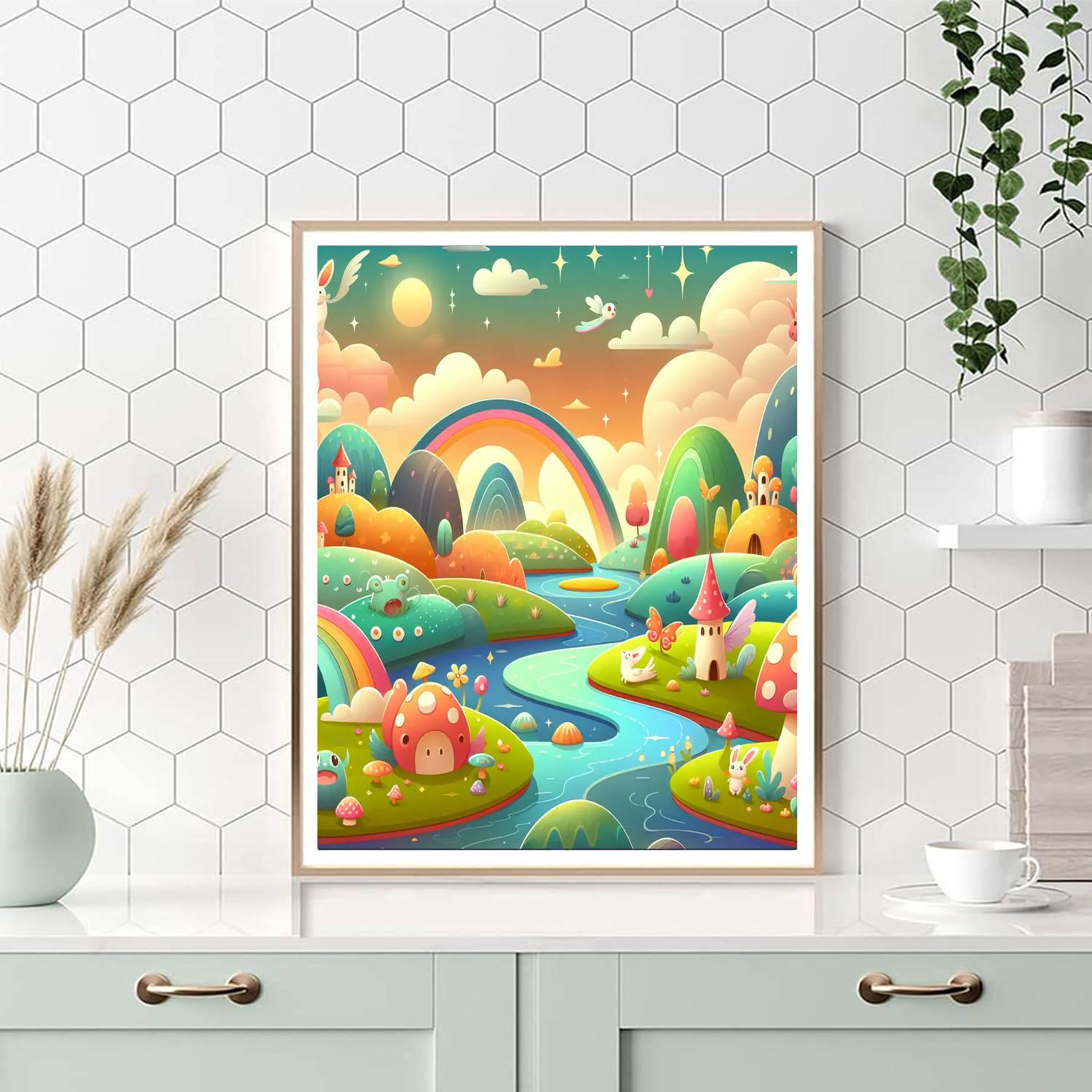 Enchanted Environments Paint By Numbers Art
