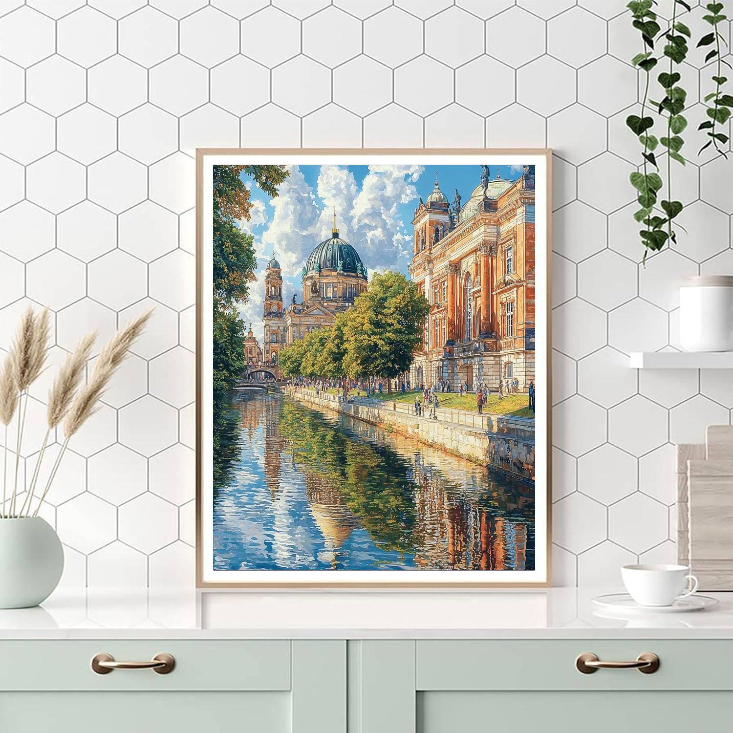 The Museumsinsel Painting Number Kit