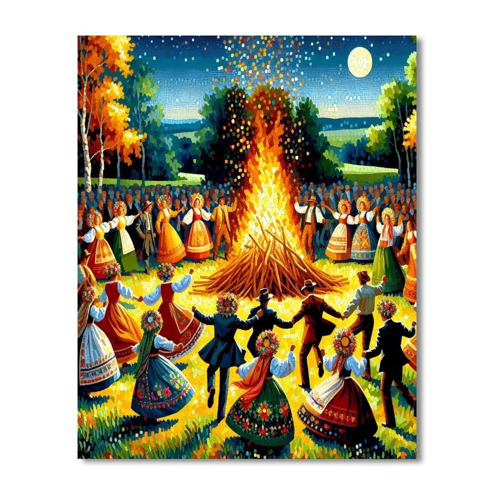 Midsummer Night's Festival - Riga, Latvia Paint By Numbers