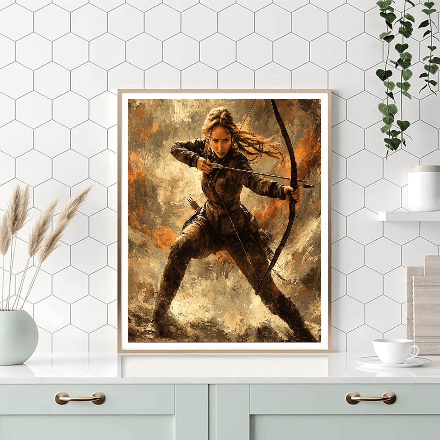 Jennifer Lawrence: Breaking Boundaries With The Hunger Games Paint By Number