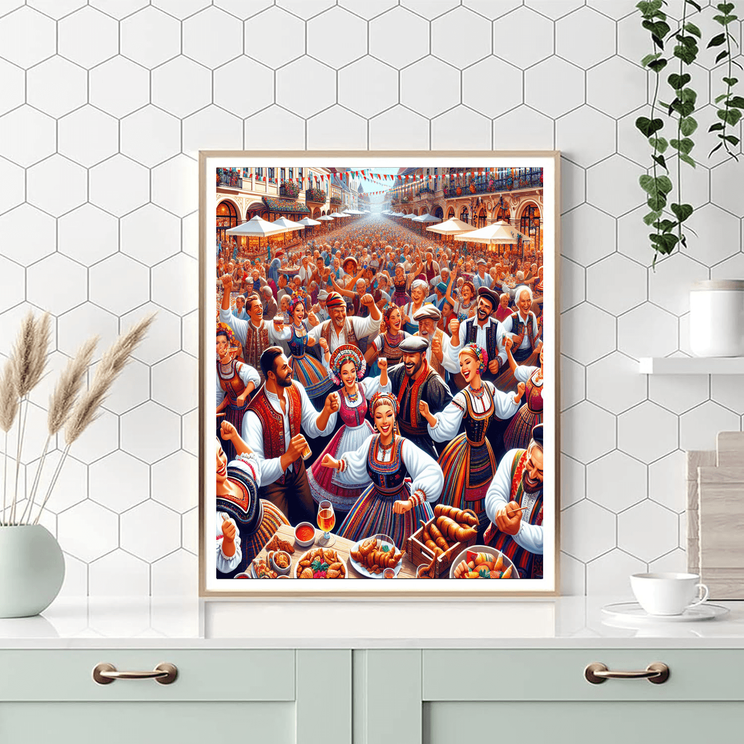 Folkore Festival - Hungary Paint By Numbers Kits