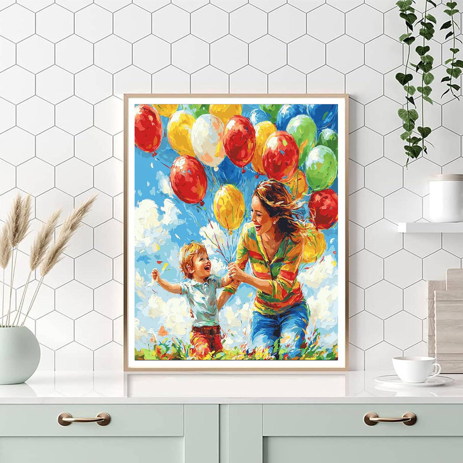 Mom’s Heart Of Joy Paint By Numbers Art