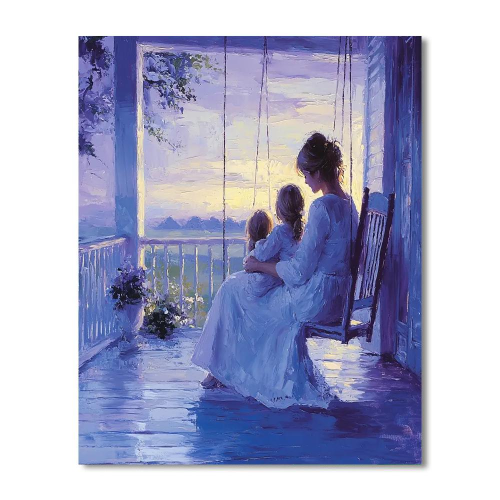 Twilight Conversations Painting Number Kit