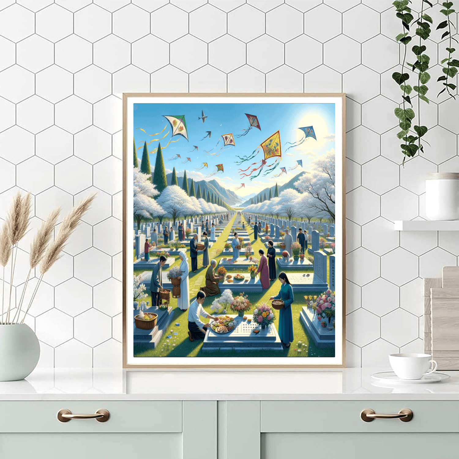 Qingming Festival - China Number Painting