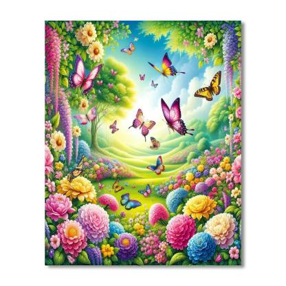 Garden Party Delights Numbered Painting Kits
