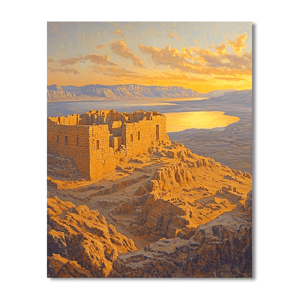 Masada Fortress Paint By Numbers Kits