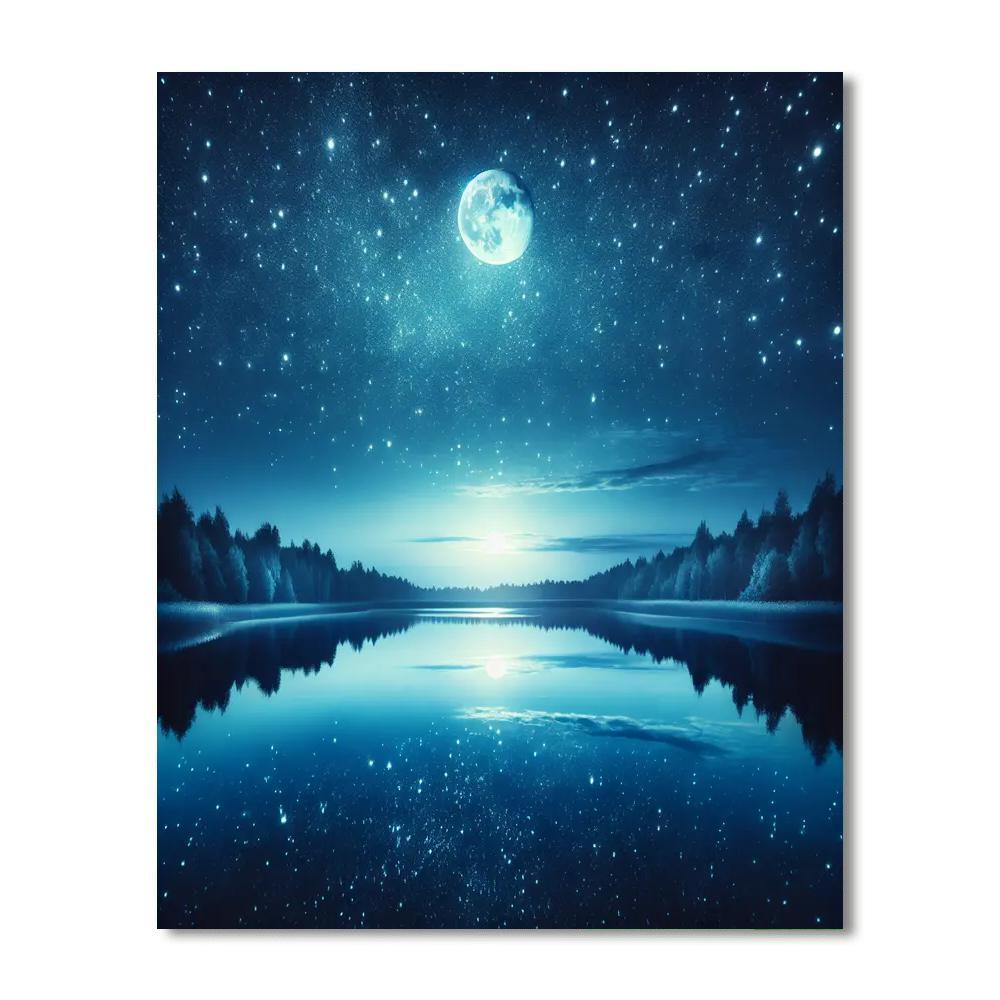 Starlit Serenity Paint By Numbers