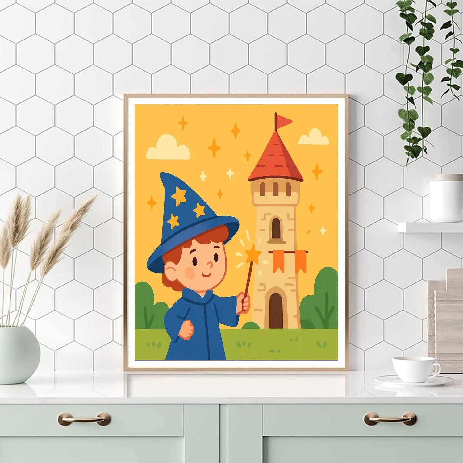 Magic Wizardry Paint By Numbers