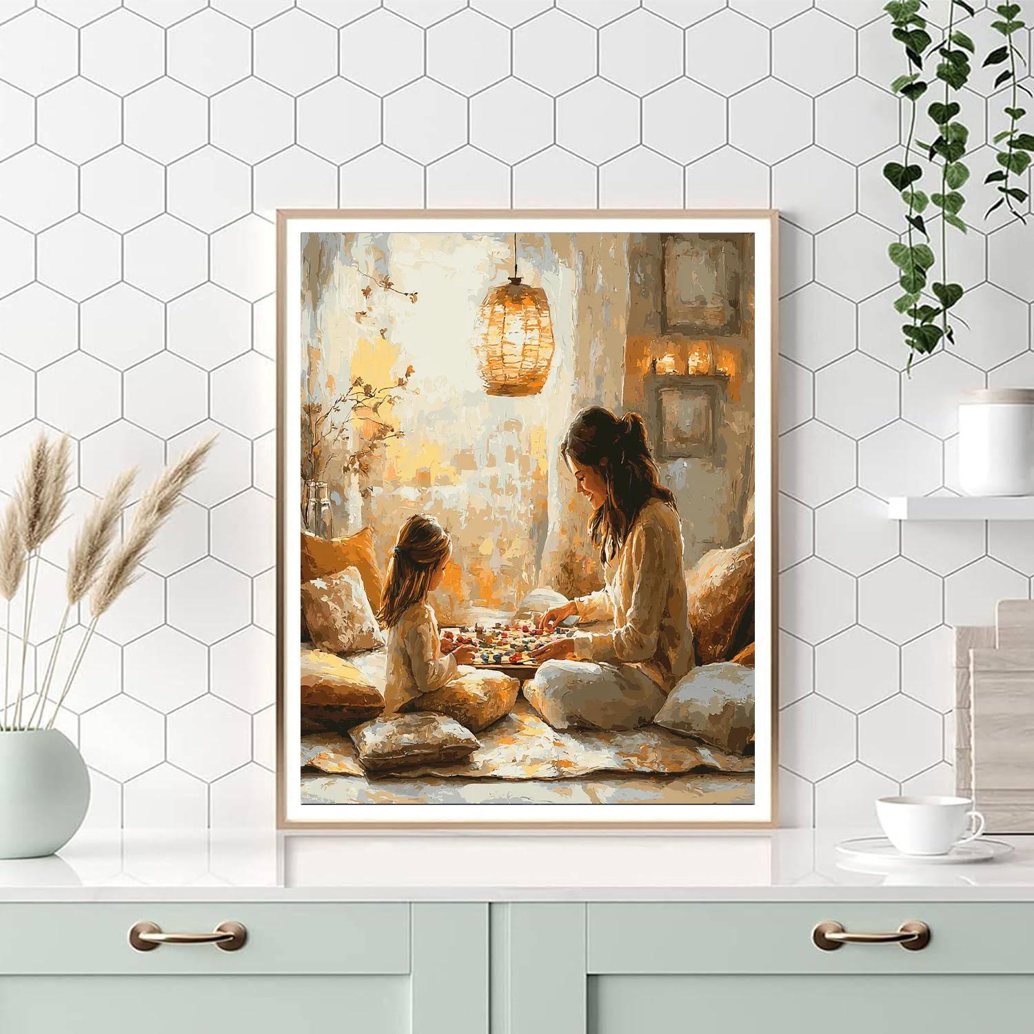 A Cozy Day Indoors Paint By Numbers Kits
