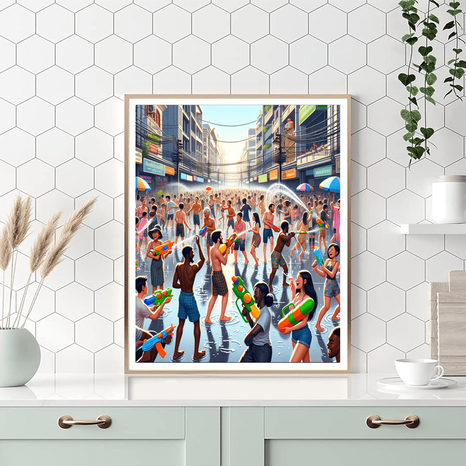 Loy Krathong - Bangkok Paint By Color