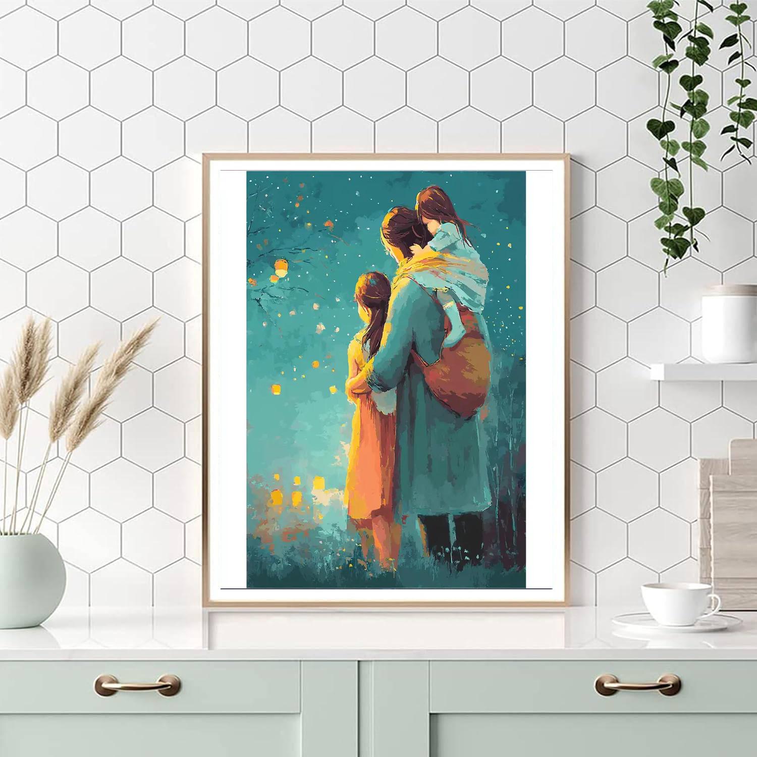 Sweet Dreams Ahead DIY Paint By Numbers