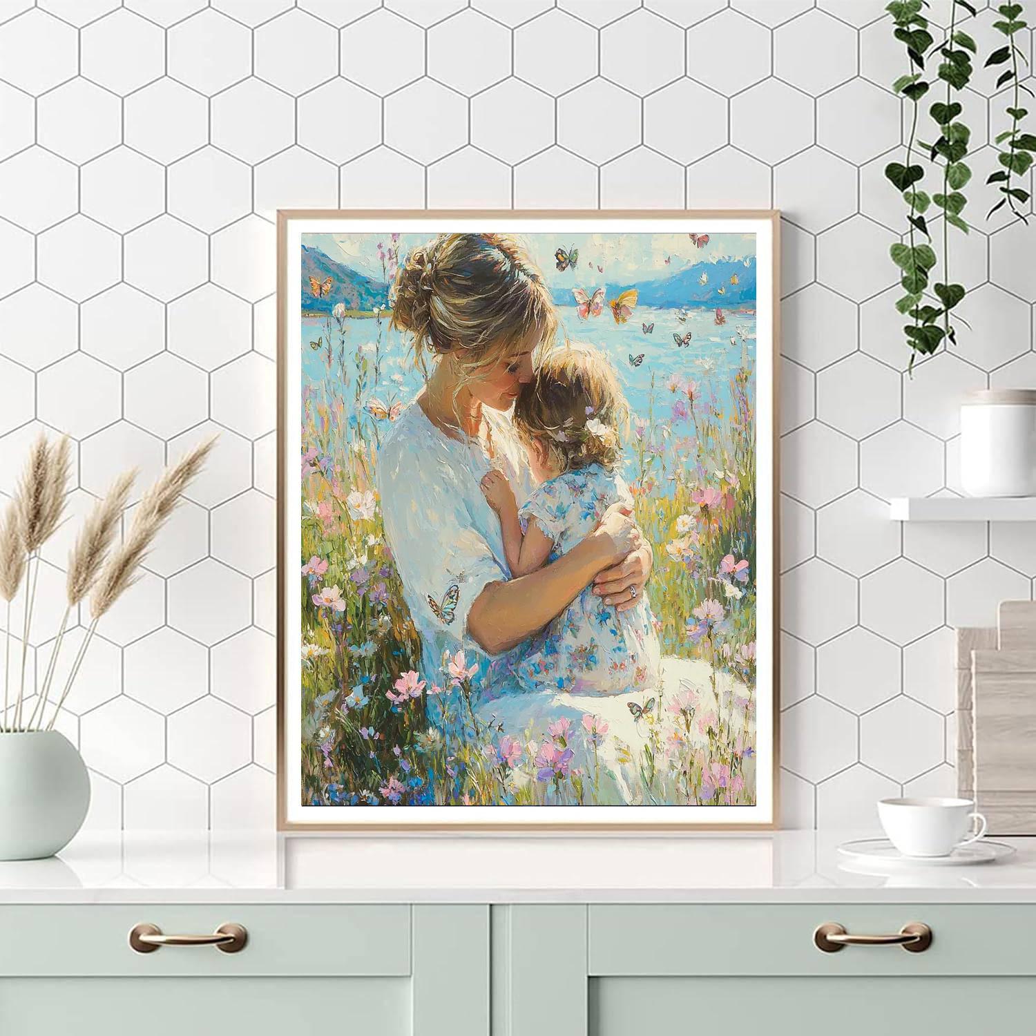 A Warm Embrace Painting By Numbers Kit