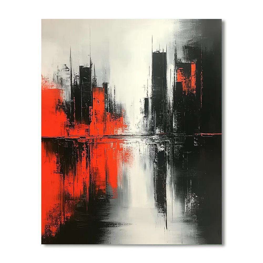 Banksy Inspired Urban Isolation  Painting By Numbers Kit