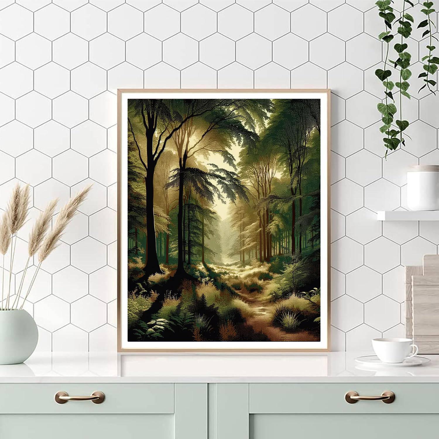Majestic Woodland Wonder Paint By Numbers