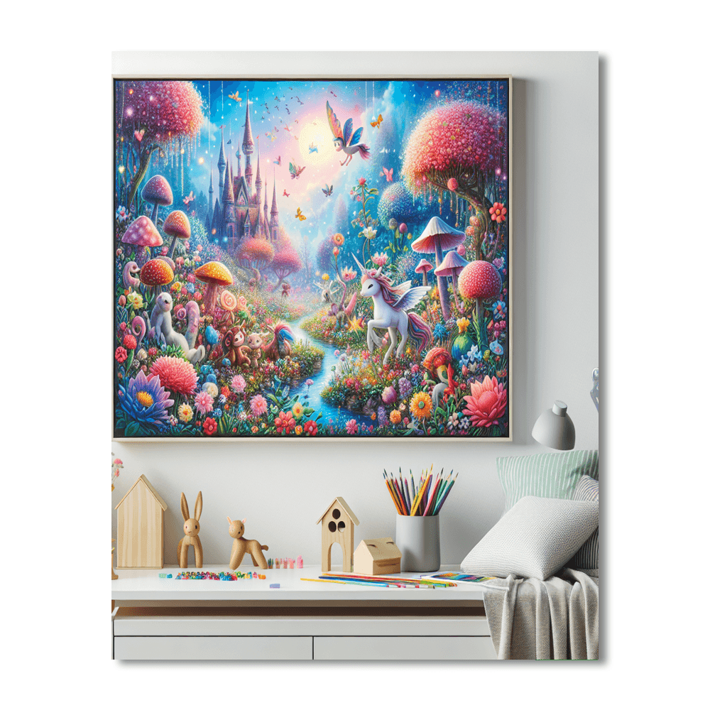 Mystical Fairy Land Numbered Painting Kits